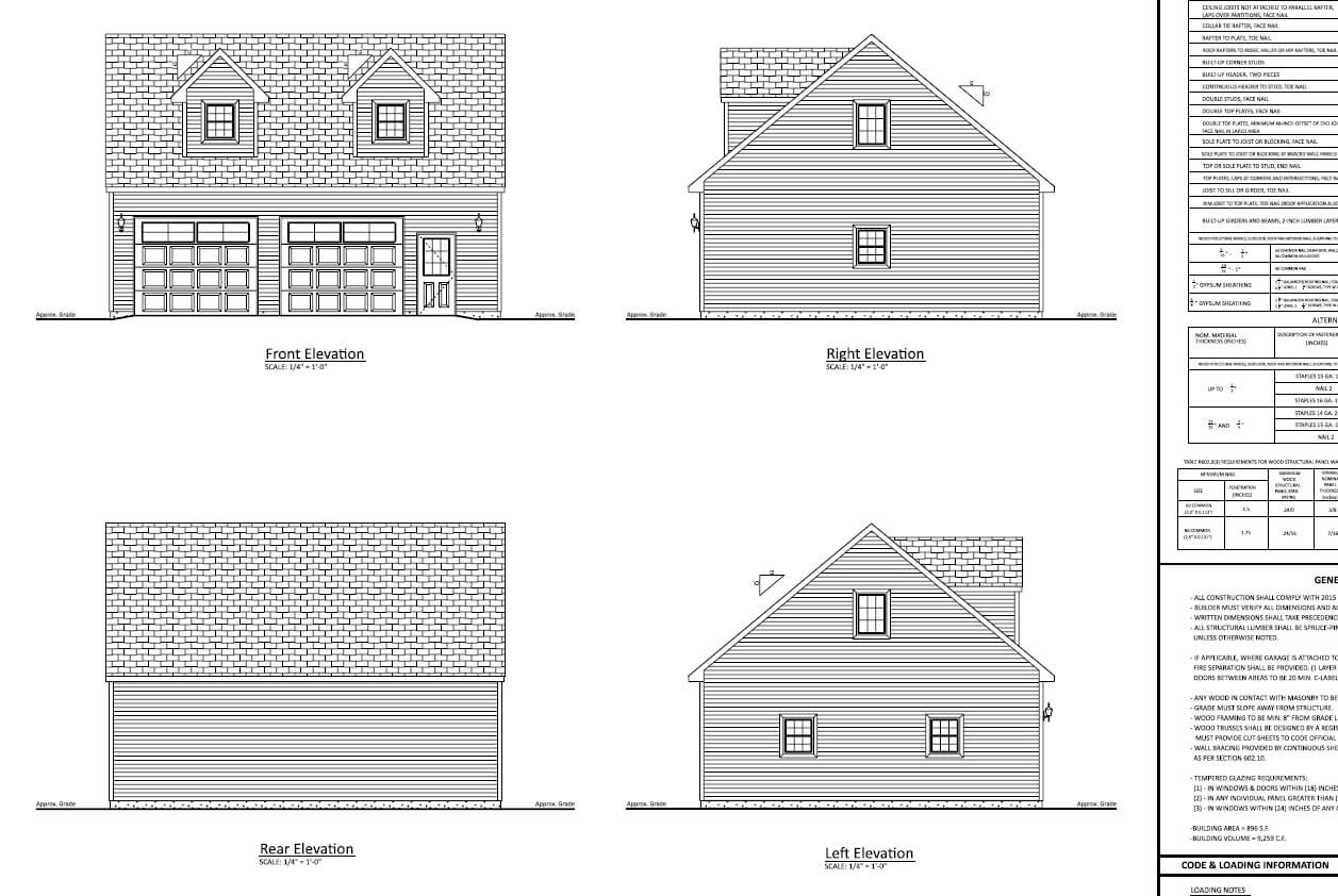 28x32 with 10 12 Attic truss and 6 ft dormers..Cantonsville VA Prints Amish Built Blue Prints And Plans